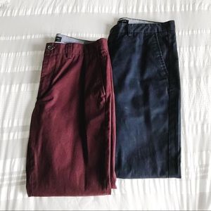 Set of 2! Aiden Chinos